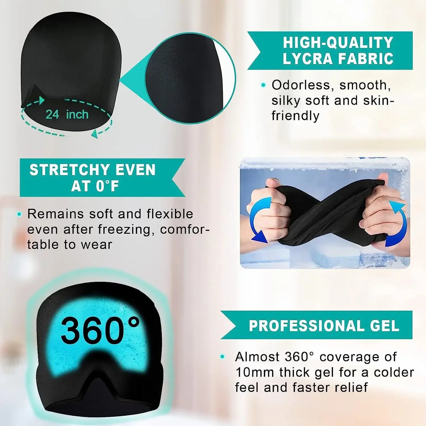 Headache Or Migraine Relief Cold Or Heat Cap